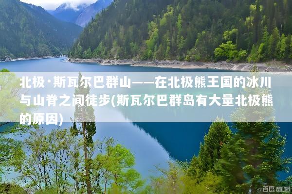 北极·斯瓦尔巴群山——在北极熊王国的冰川与山脊之间徒步(斯瓦尔巴群岛有大量北极熊的原因)